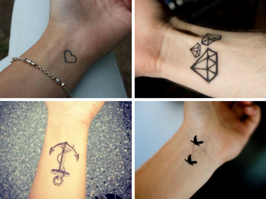tatuaggi piccoli polso simboli