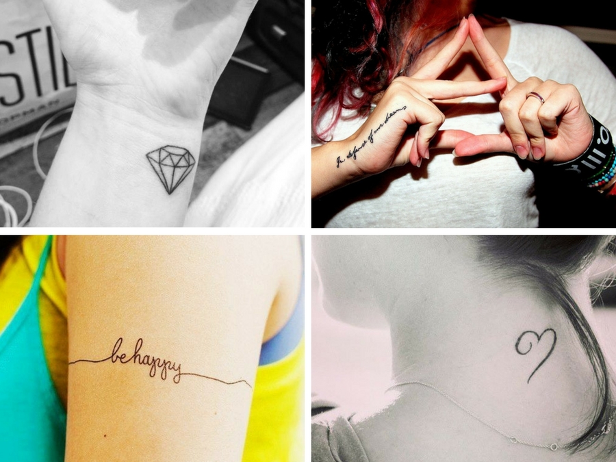 tatuaggi piccoli donna