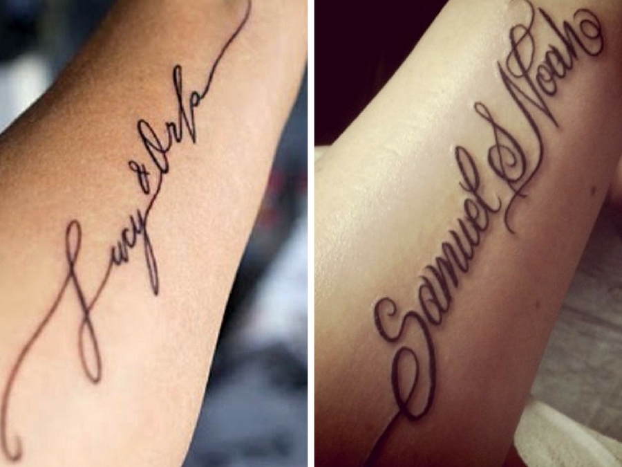 tatuaggi scritte nomi