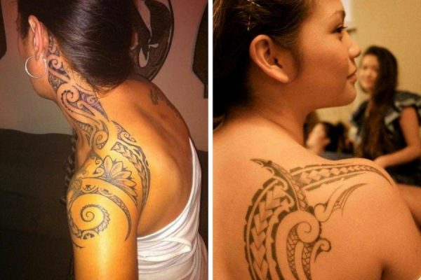 Tatuaggi maori spalla